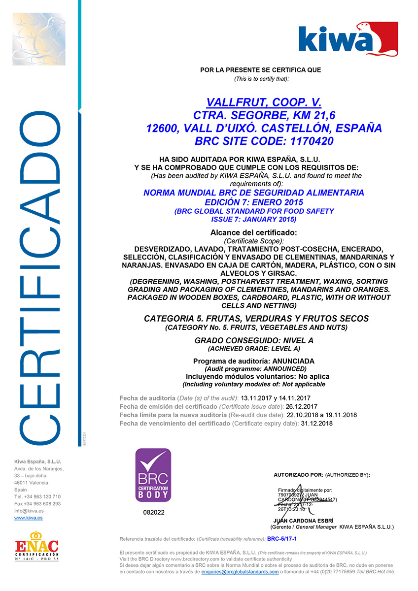 Certificado-BRC-Vallfrut-2017-2018